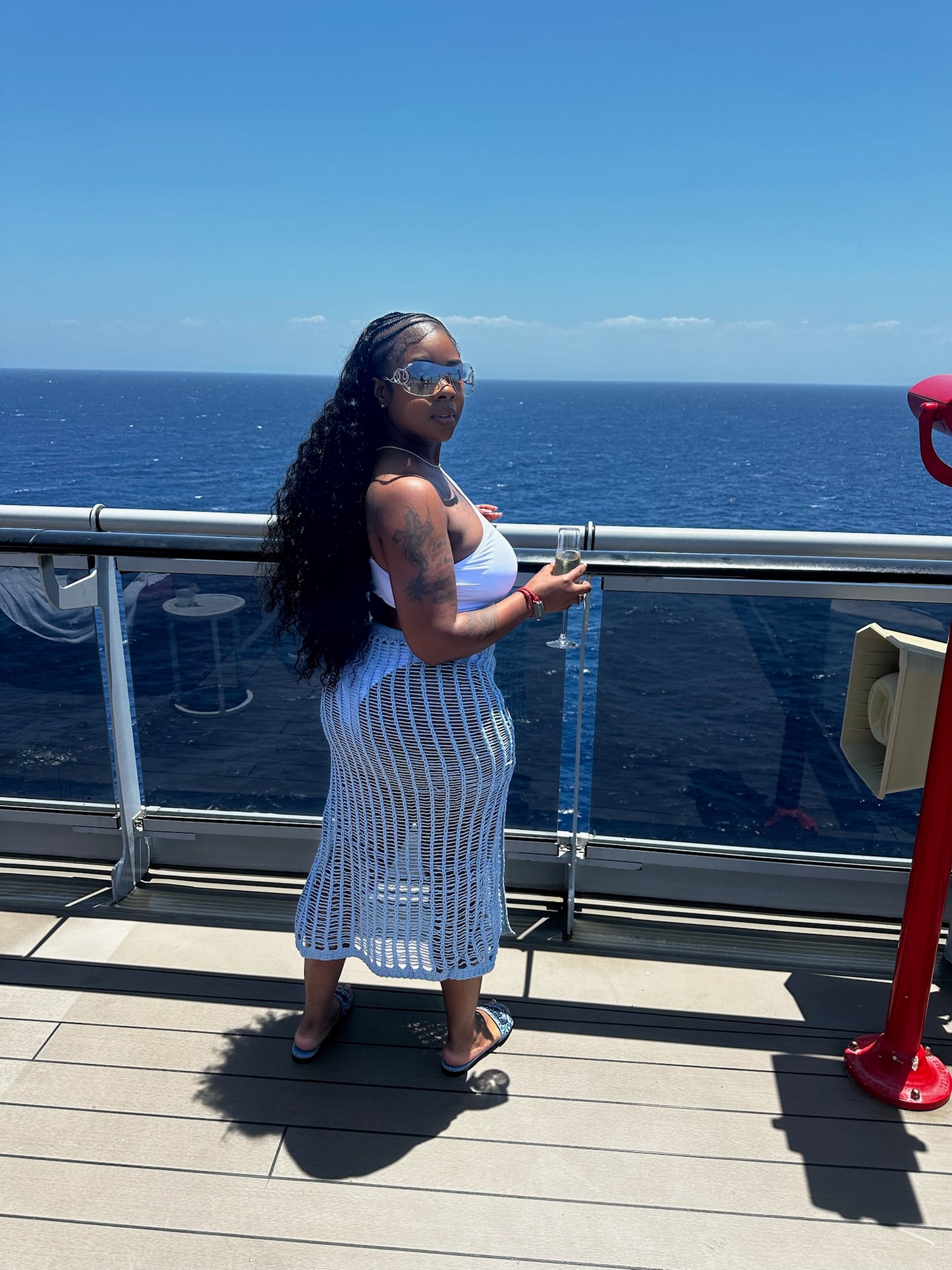 Cover Me Up Knit Skirt