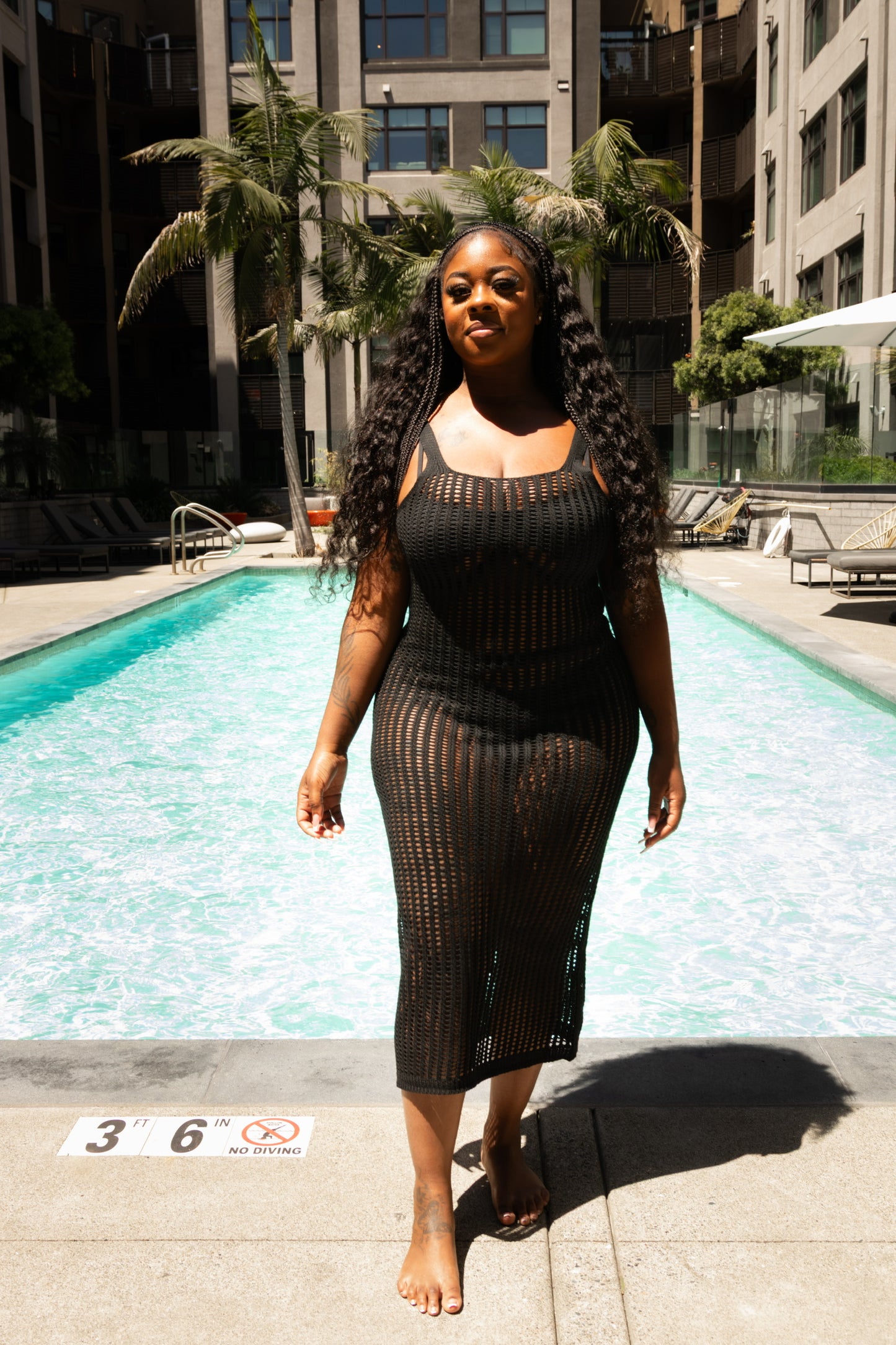 Maxi Knit Coverup Dress